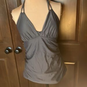 Merona Gray Swim Tankini Size Large